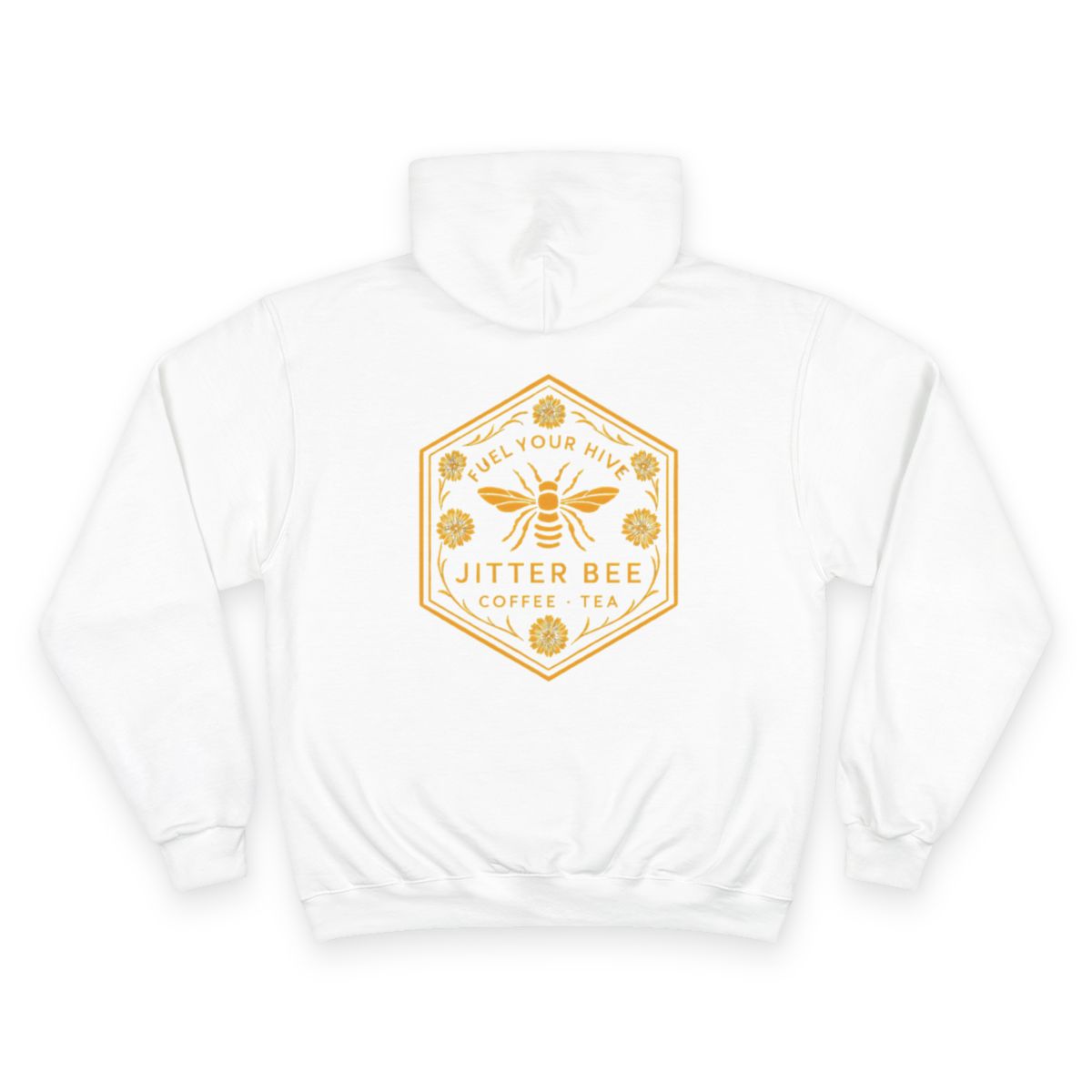 Jitter Bee Hoodie White