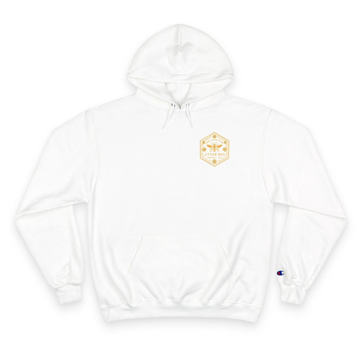 Jitter Bee Hoodie White
