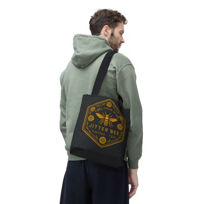 Jitter Bee Canvas Tote